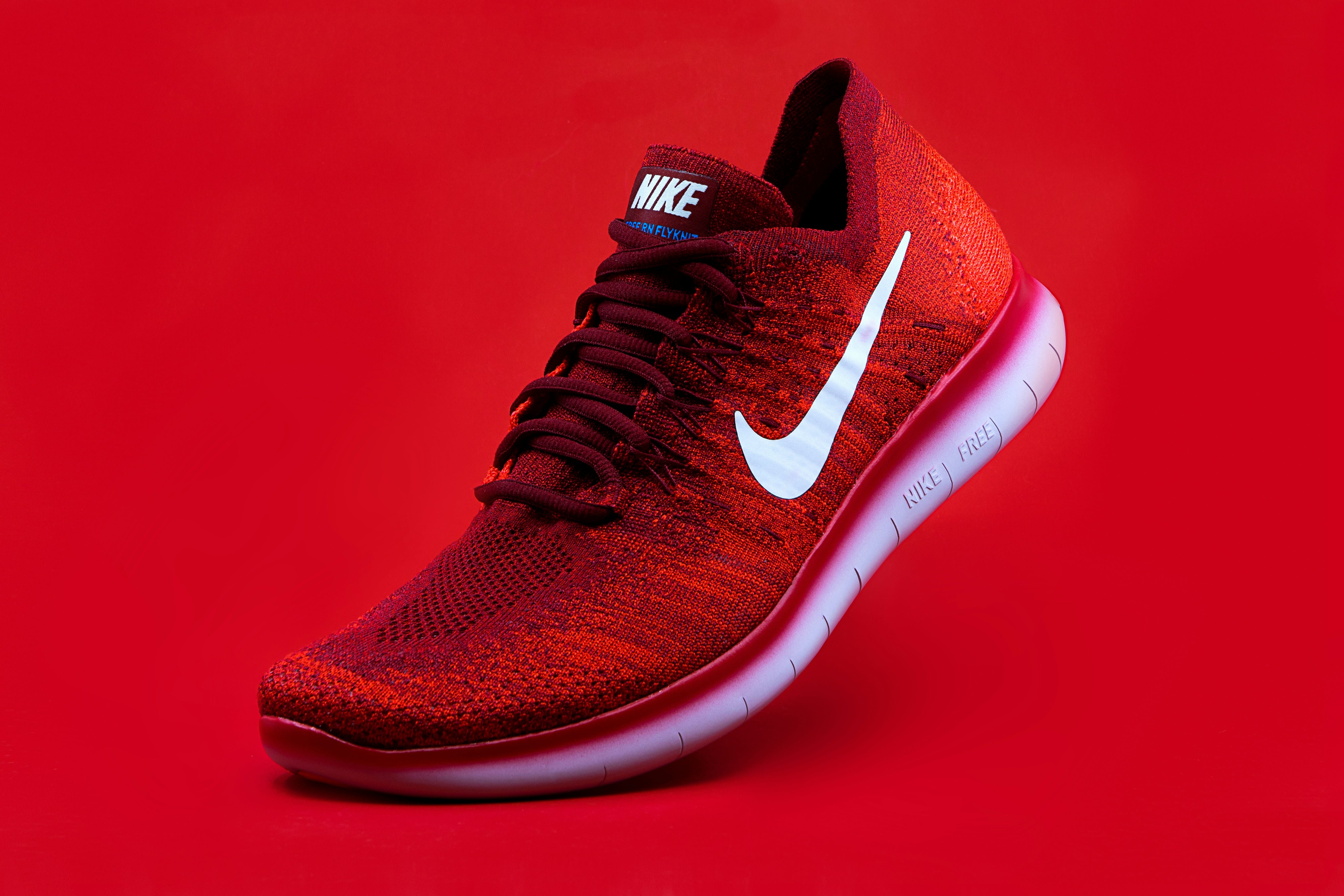 Nike Air Max 90, red — men's running shoe